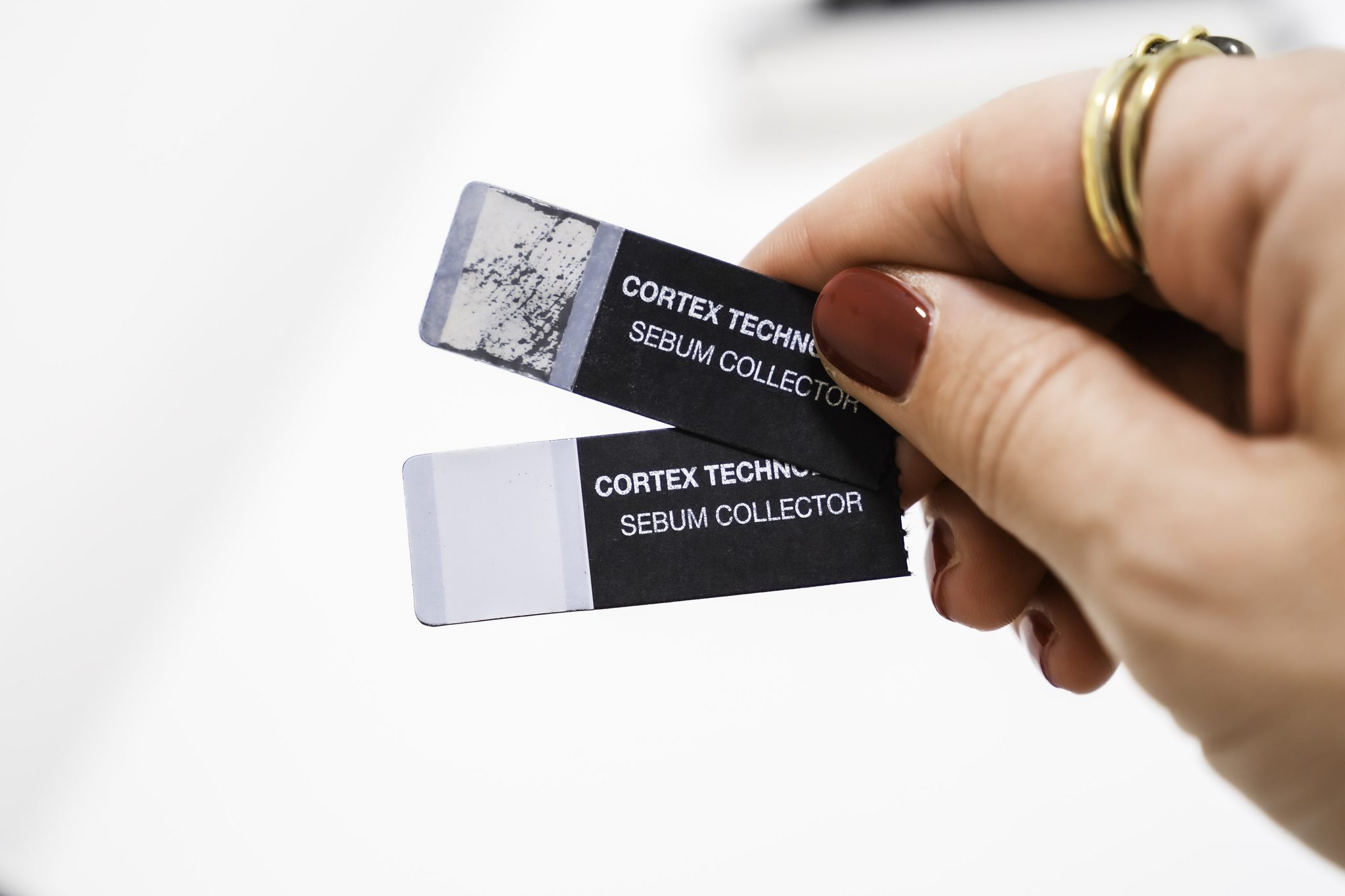 Strisce Cortex per la raccolta del sebo